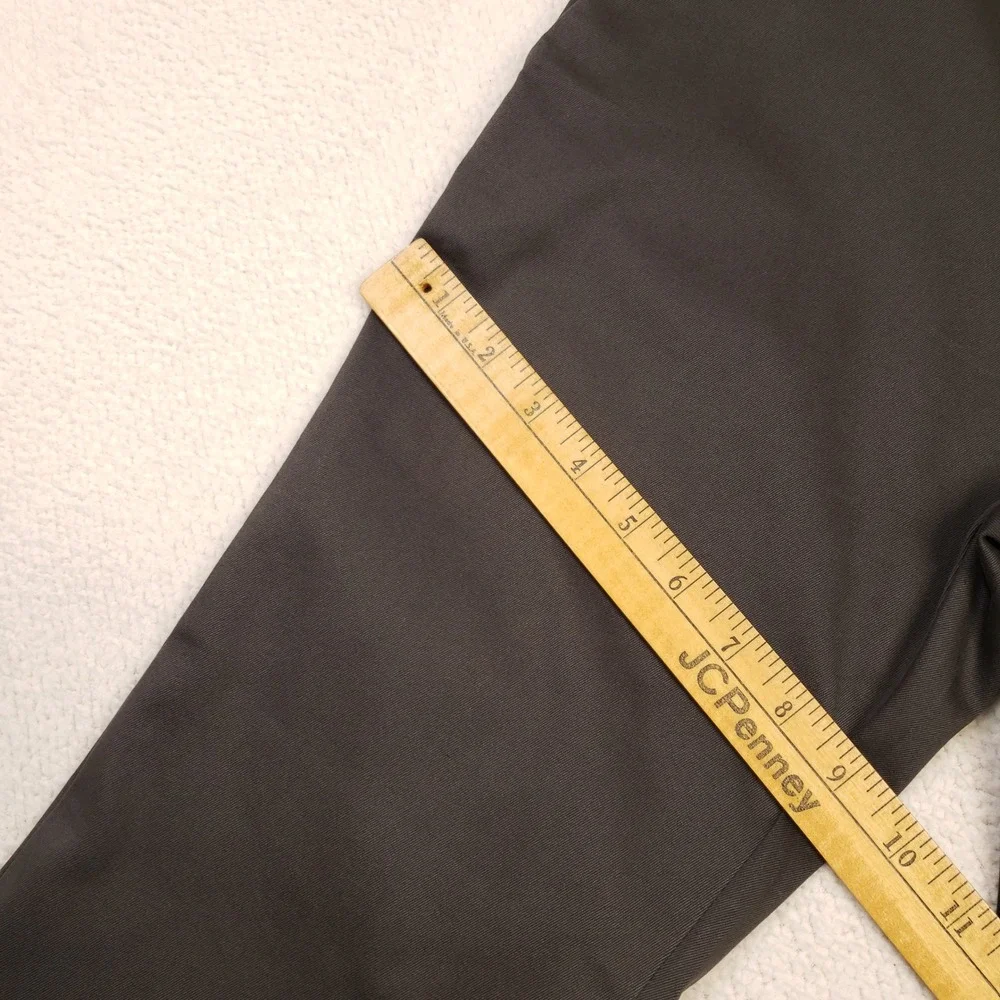 Banana Republic Chino Pants Mens 28x30 Gray Fulton Skinny Fit Stretch Cotton